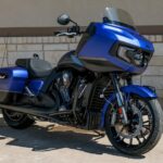 2024 Indian Challenger Dark Horse (blue) Motorcycle POSTER 24 X 36 INCH Sweet!