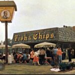 Arthur Treacher's Fish and Chips 24X24 Vintage POSTER 24 X 24 Inches Wall Art