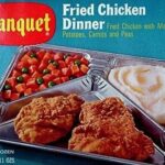 Banquet's Fried Chicken TV Dinner 24X18 Vintage POSTER 24 X 24 Inches Wall Art