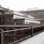 Chicago Union Station 1950s POSTER 24 X 18 Inches Wall Art Nice!