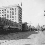 Congress Avenue Austin Texas 1909 POSTER 24 X 18 Inches Wall Art