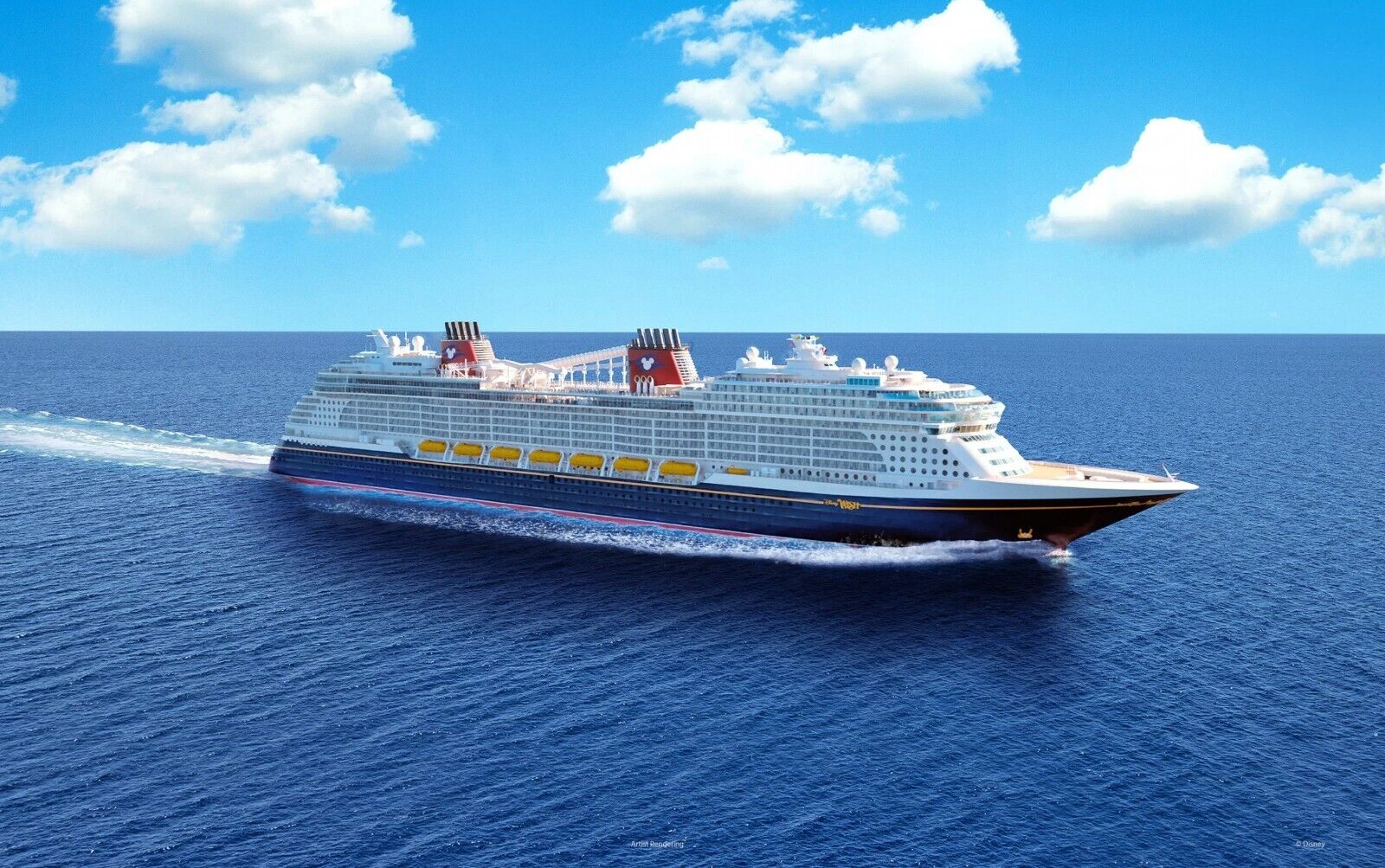 Disney-Wish-Cruise-Ship-Sailing-POSTER-24-X-36-Inches-Looks-beautiful-116354438440 Disney Wish Cruise Ship (Sailing) POSTER 24 X 36 Inches Looks beautiful - Image 1