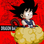 Dragon Ball Kid Goku Nimbus POSTER 24 X 18" SWEET!