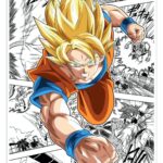 Dragon Ball Super Goku Manga POSTER 24 X 18" SWEET!