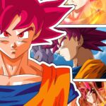 Dragon Ball Super Z Goku Super Saiyan God Red ANIME POSTER 24 X 18"
