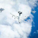 E-3 Sentry (AWACS) Fighter Escort POSTER 24 X 36 Inches U.S. Military Aircraft