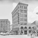 El Paso Texas (Downtown) 1977 POSTER 24 X 18 Inches Wall Art