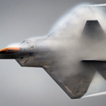 F-22 Raptor (Sound Barrier) POSTER 24 X 36 Inches U.S. Military Aircraft