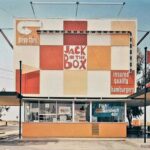 Jack In The Box in the 1960s Vintage POSTER 24 X 24 Inches Wall Art Nice!