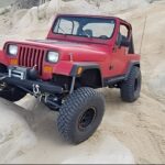 Jeep Wrangler YJ Red POSTER 24 X 36 INCH Looks Awesome!