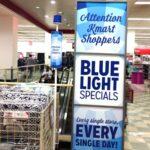 Kmart Blue Light Special (Signage)  POSTER 24 X 18 Inches Vintage Wall Art