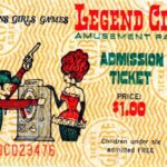 LEGEND CITY GIANT ADMISSION TICKET PHOENIX AZ POSTER 24 X 36 Inches