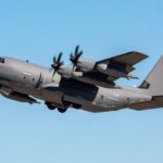 Lockheed C-130 Hercules (In Flight) POSTER 24 X 36 Inches Military Aircraft