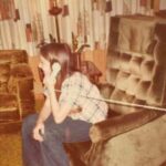 Long Cord Phone Convo Groovy Times POSTER 24 X 18 Inches Nice