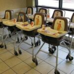 McDonald's High Chairs 1970s 24 X 18 Inch POSTER Vintage Wall Art