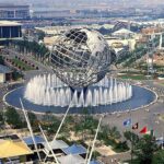 New York World's Fair in Flushing Meadows in 1964 POSTER 24 X 18 Inches NICE!