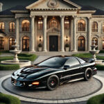 Pontiac Firebird Trans Am 1993–2002 4th Gen Black (Mansion) POSTER 24 X 36 INCH