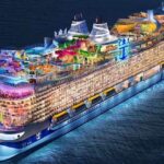 ROYAL CARIBBEAN ICON OF THE SEAS (REAR SIDE) POSTER 24 X 36 Inches Beautiful