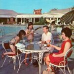 Ramada Inn Pool Phoenix, Arizona in 1967 POSTER 24 X 18 Inches Nice Wall Art