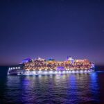 Royal Caribbean Icon of the Seas (Side Night) POSTER 24 X 36 Inches Nice!