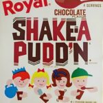 Royal Shake-A-Pudd'n 60s 24X18 Vintage POSTER 24 X 24 Inches ART