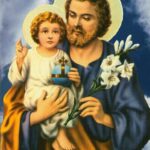 SAINT JOSEPH (JESUS) POSTER 24 X 18 INCH Catholic, acts, saints,