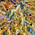 Saint Seiya Golden Saints & Pegasus POSTER 24 X 18" SWEET!