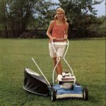 Sears Craftsman lawn mower Ad 1966 POSTER 24 X 18 Inches Nice Wall Art