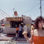 Sigourney Weaver at Tail O' The Pup L.A. 1978 24 X 18 Inch POSTER Vintage Art