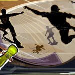 Skateboarding (Rad) Silhouette POSTER 24 X 36 INCH Sweet!