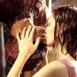 Spider Man Movie (Love Scene - KISS) Tobey Kirsten Poster POSTER 24 X 18 INCH