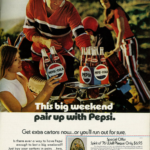 Spirit Of 1976 & PEPSI COLA POSTER 24 X 18 Inches Nice!
