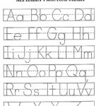 THE ALPHABET PRACTICE CHART POSTER 24 X 36 INCH school elementary letters abc