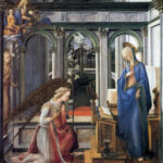 The Annunciation POSTER 24 X 36 INCH Catholic, acts, saints, Jesus