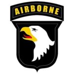 U.S. Army 101st Airborne Division (Screaming Eagle) POSTER 24 X 24 Inches
