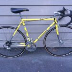 Vintage 1974 Peugeot PX-10 Bicycle (Yellow) POSTER 24 X 36 INCH WALL ART!