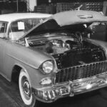 1955 (210) Chevy Assebly Line POSTER 13 X 19 Inch SWEET!