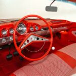 1960 Chevrolet Impala Red Convertible (Dash) POSTER 24 X 36 INCH Sweet!