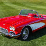 1961 Chevrolet Corvette 4-Speed POSTER 24 X 36 INCHES SWEET!