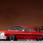 1964 Chevrolet Impala Lowrider (Red) POSTER 24 X 36 INCH