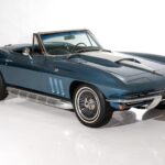 1966 Chevrolet Corvette Corvette Convertible 327 Front Angle POSTER 24 X 36 INCH