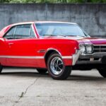 1966 Oldsmobile 442 RED POSTER 24 X 36 INCH Sweet!