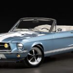 1967 Ford Mustang Convertable POSTER 24 X 36 INCH SWEET!