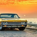 1968 CHEVROLET IMPALA (BY THE BAY) POSTER 24 X 36 INCH A TRUE CLASSIC!