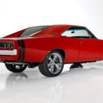 1968 Dodge Charger RT Red (Rear Angle) POSTER 24 X 36 INCH Sweet!