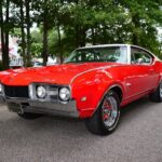 1968 Oldsmobile Cutlass (Red Front Angle) POSTER 24 X 36 INCH Sweet!