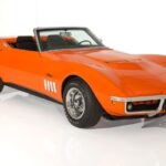 1969 Chevrolet Corvette (Orange) POSTER 24 X 36 INCH Sweet!