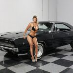 1969 DODGE CHARGER RT (Bikini Girl) POSTER 24 X 36 INCH Looks GREAT!