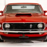 1969 Ford Mustang Boss 429 (Red-Front) POSTER 24 X 36 INCH SWEET!