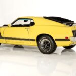 1970 Ford Mustang Boss 302 Yellow (Rear Angle) POSTER 24 X 36 INCH Sweet!